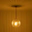 Luminaire suspendu sphérique en verre 1 lumière-2141515049