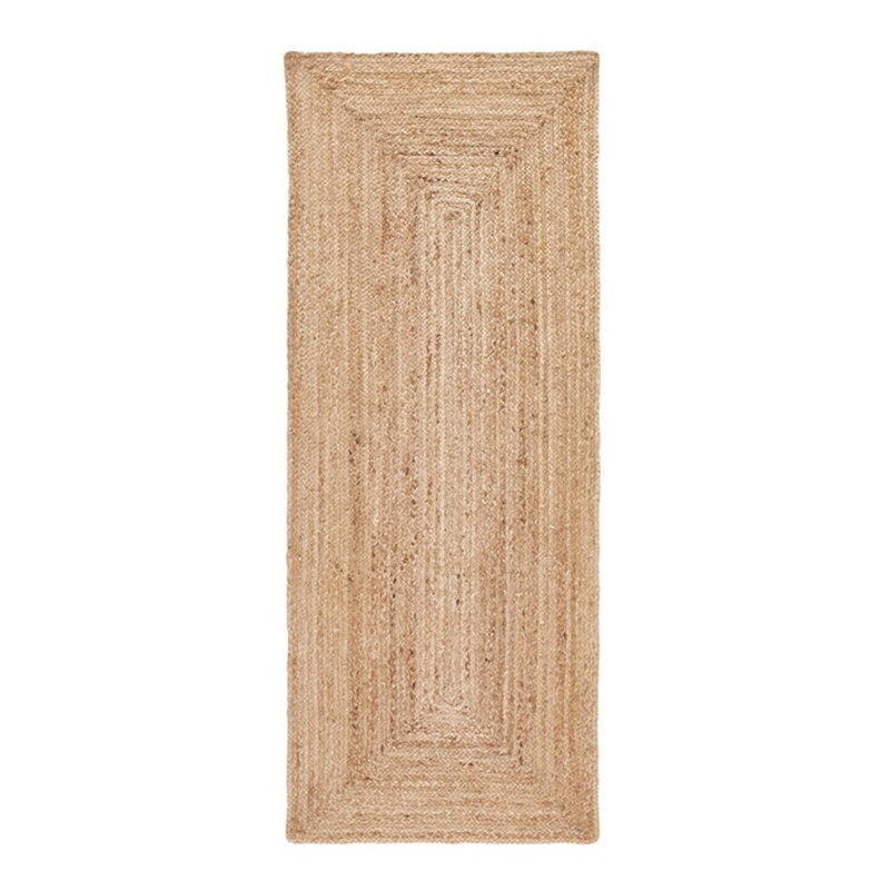 Garmon Geometric Hand Woven Area Rug, Rectangle 60 x 245cm