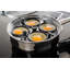 KitchenCraft Stainless Steel Four Hole Egg Poacher