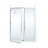 Legend Series 41" x 66" Hinged Framed Shower Door-17915962-17915965