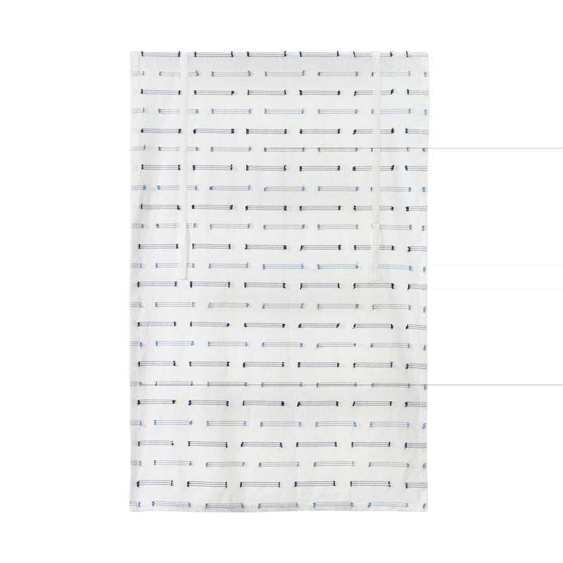 Altantic Light Filtering Balloon Shade, Blue
