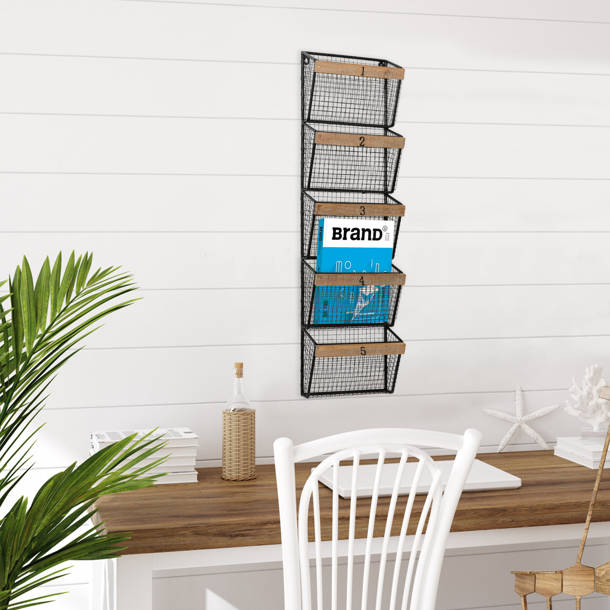 Rebrilliant Matazzoni Wall Organizer with Wall Baskets & Reviews | Wayfair