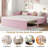 Upholstered L-shaped Upholstered Daybed With Pop Up Trundle-377829815