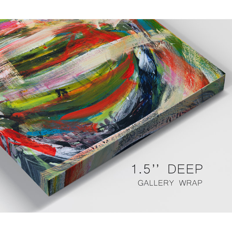 «Gold and Gray Exploration IX», reproduction d'art sur toile, H 12 po x l 8 po x P 1 po