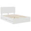 Vidaxl Bed Frame With Drawer Grey Sonoma 100 X 200 Cm Engineer Wood-1957406800-1957406793