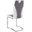 Chaise d'appoint en acier gris Carpentersville