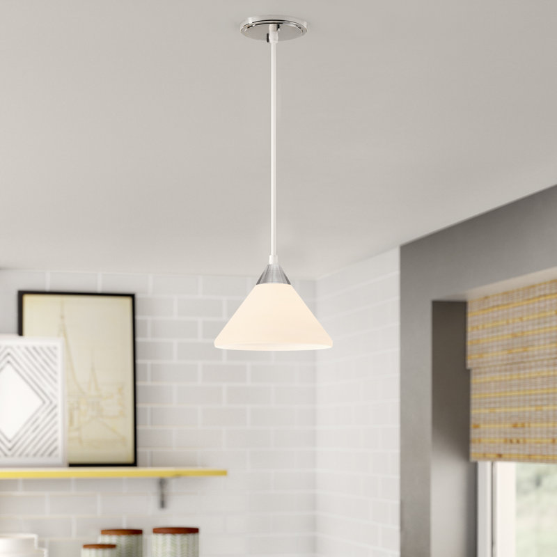 Kellam 1 - Light Satin Nickel Single Pendant