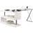 Jessika Foldable L-Shaped Glass Executive Desk-1567070595
