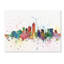 « indianapolis indiana horizon ii », reproduction d’impression sur toile-206323884
