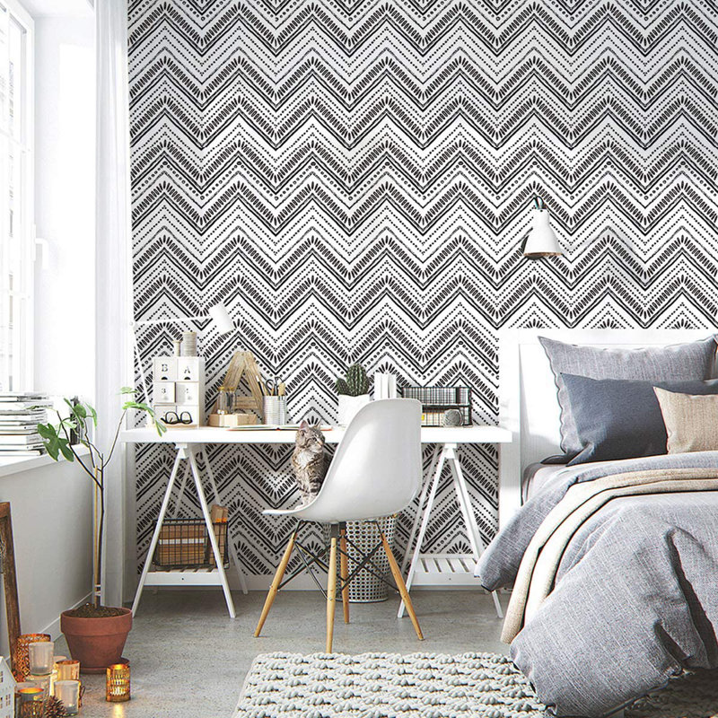 Duncanville Peel & Stick Chevron Roll