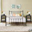 Ensemble de chambre avec lit plateforme 3 pièces Kempst-921402600-921402598
