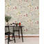 Alpine Garden Multi Wallpaper | Traditional / Roll - 27" x 30'-616470953