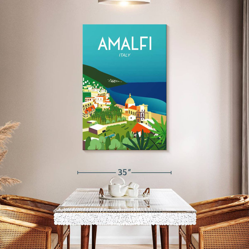 Aime Amalfi, 12" H x 8" W