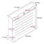 Romeyn Medium Radiator Cover