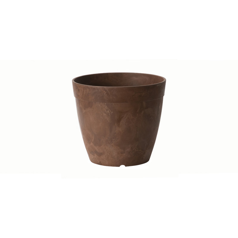 Nashville Pot Planter, Rust, 11.25" H x 12.5" W x 12.5" D