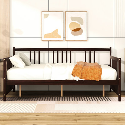 Daybed With Solid Legs - And Versatile For Bedroom Living Area, Bed Or Choice In Full Size, Strong, Functions As Storage