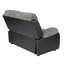Hedgar 2 Seater Faux Leather Loveseat
