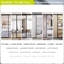 4 Panel Clear Glass Room Dividers - Sliding Doors - Closet Doors-55388129-55388127