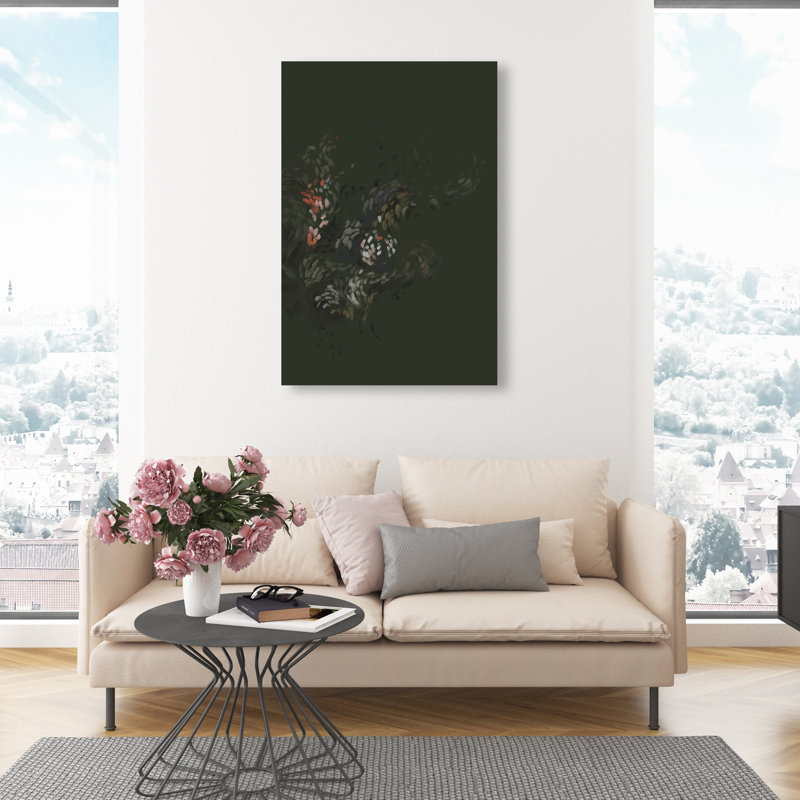 Dancing Petals II Print by Oliver Gal, 30"H x 45"W, Gallery Wrapped