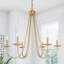 Lustre de style empire à 6 lumières Novarae-1455914214