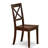 5 Piece Dining Set Includes a Rectangle Dining Room Table with Butterfly Leaf and 4 Wood Seat Chairs, Mahogany-1242727476