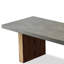 Table de salle à manger rectangulaire brune pour salle à manger / cuisine-1930966632