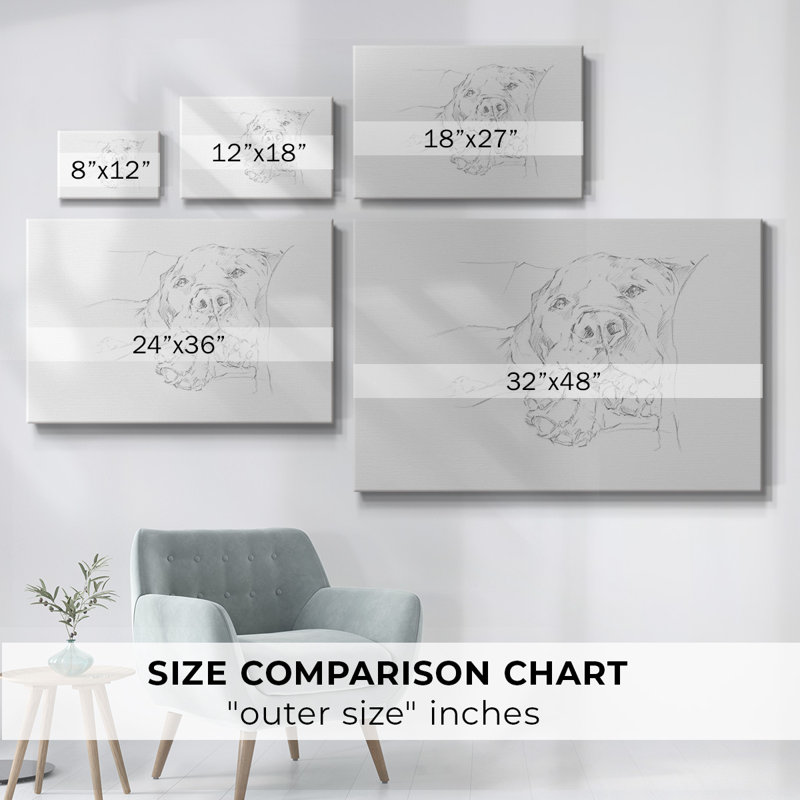 Toile tendue Lazy Dog I-Gallery, H 12 po x l 18 po