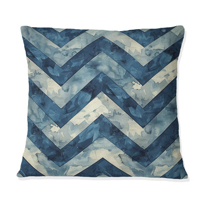 Coussin Chevron Harmony I - Glam