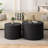 Nesting Coffee Table Set with Honeycomb Design-1033557799