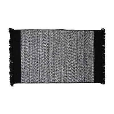 Tapis noir tressé Gartner