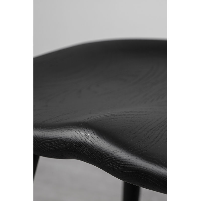 Anvil Dining Chair, Matte Black