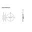 Horloge murale 2 points-425398106