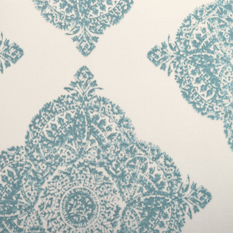 Tissu en mélange de coton, Aigue-marine