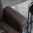 Nelsa Faux Leather Swivel Recliner-545778146