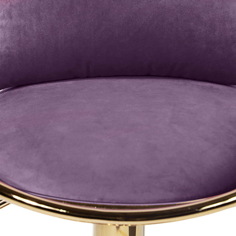 Tabouret Julliette, Mauve