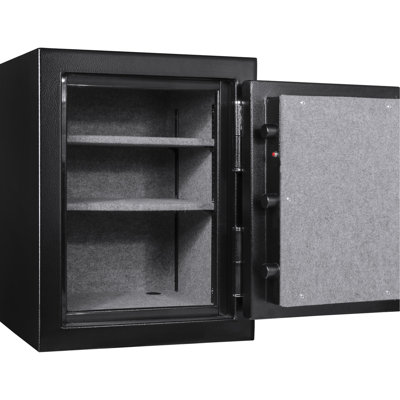 3.51 Cubic Ft Safe - Important Documents And Cash From Fire Vault Your Valuables Disasters Theft