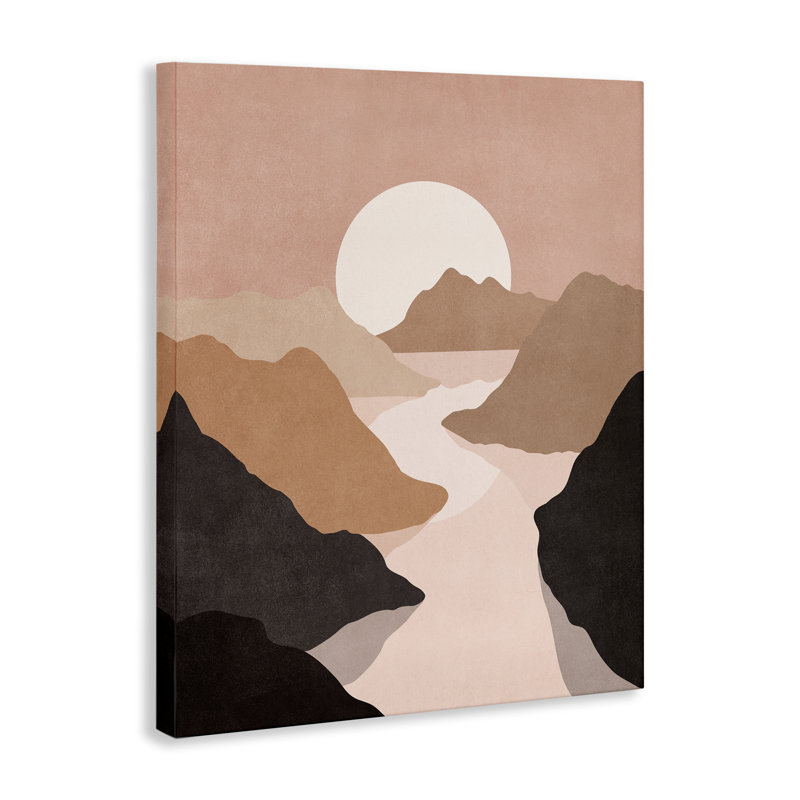 «Rust Boho Stream» par Nataly White, H 30 po x l 24 po