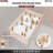 Rev-A-Shelf Walnut Trim to Fit Drawer Peg Board Insert with Wooden Pegs