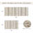 Asher Natural Cotton Blend Hand-Woven Texture 20x32'' Bath Rug with Non-Slip Backing-1066511242-1066938038