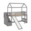 Twin Loft Bed With Slide-446902285