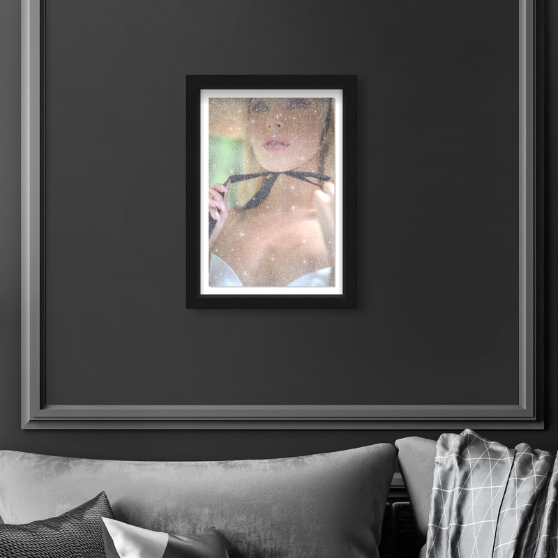 Yours Forever Canvas Fashion Print by Oliver Gal, 31.5"H x 21.5"W, White Frame