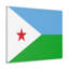 "Drapeau du pays djiboutien" sur toile-69095668