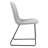 18.5 " H Upholstered Metal Side Chair