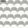 Copacabana 8" x 8" Cement Patterned/Concrete Look Wall & Floor Tile
