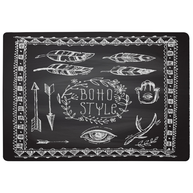 Edwards Shag Area Rug, Rectangle 60 x 110cm