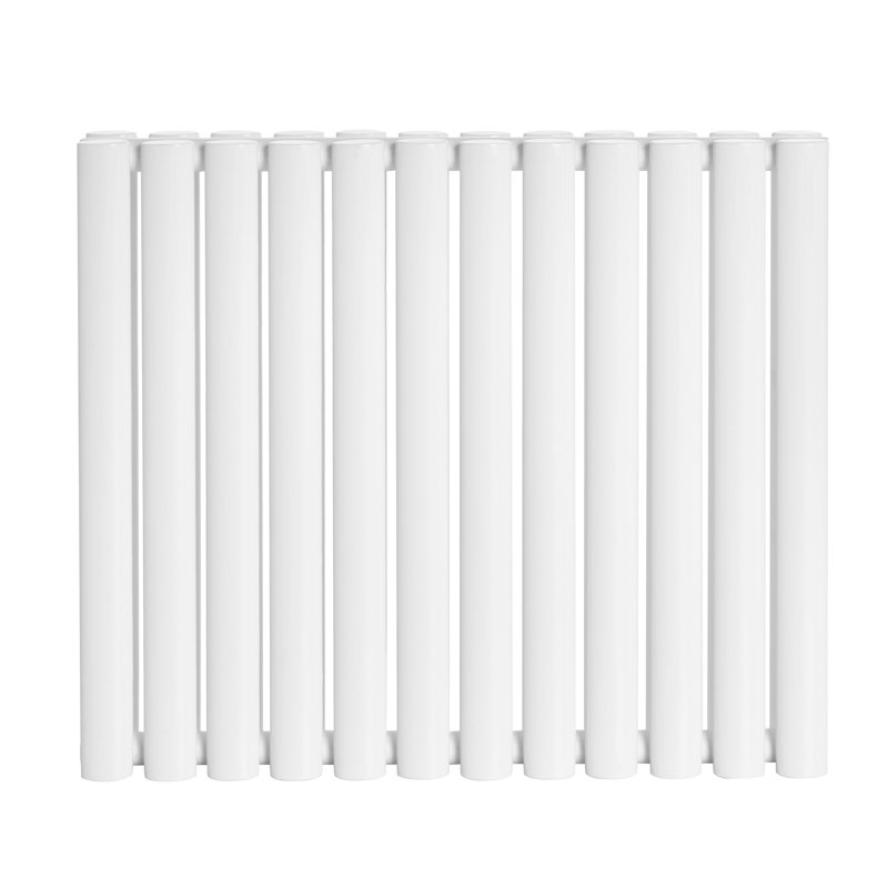 Karli Horizontal Oval Panel Radiators, 60cm H x 82.9cm W x 7.9cm D