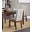 Chenille Upholstered Chairs Set Of 2