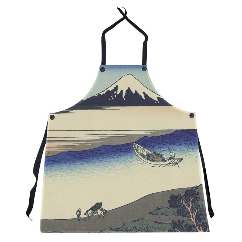 Bib Apron, Purple/Blue/Green