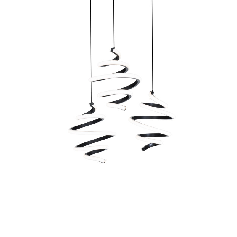 Whirl Round Multi-Light 4-CCT Pendant