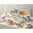10.5" Bone China Dinner Plate